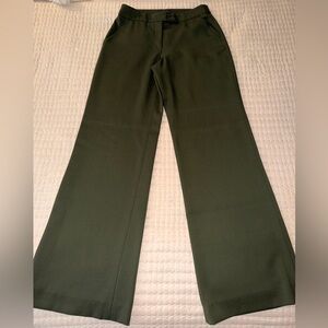 Etro Women’s Dark Green Palazzo Trousers